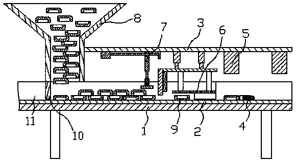 Thread insert visual detection equipment convenient in material feeding