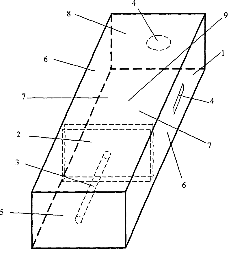 Self-temperature compensating rectangular waveguide resonant cavity