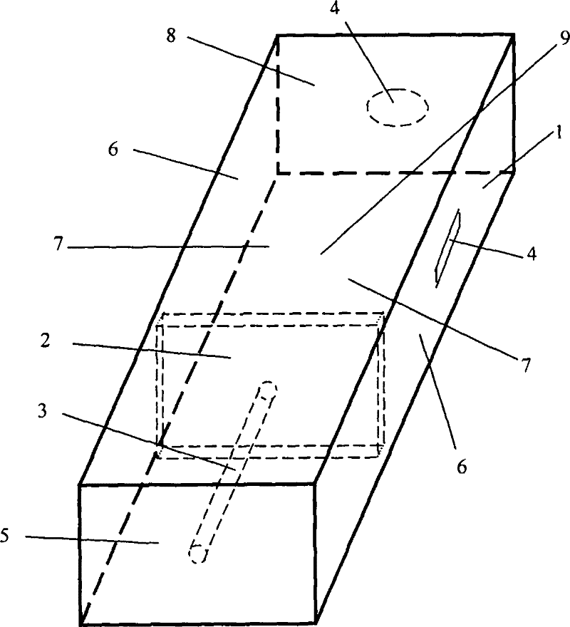 Self-temperature compensating rectangular waveguide resonant cavity