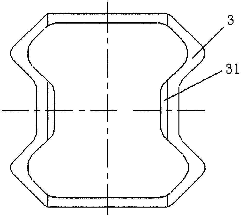 Independent vibration damping structure of gyro sensitive element