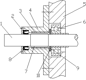 Combined type dynamic seal transmission assembly