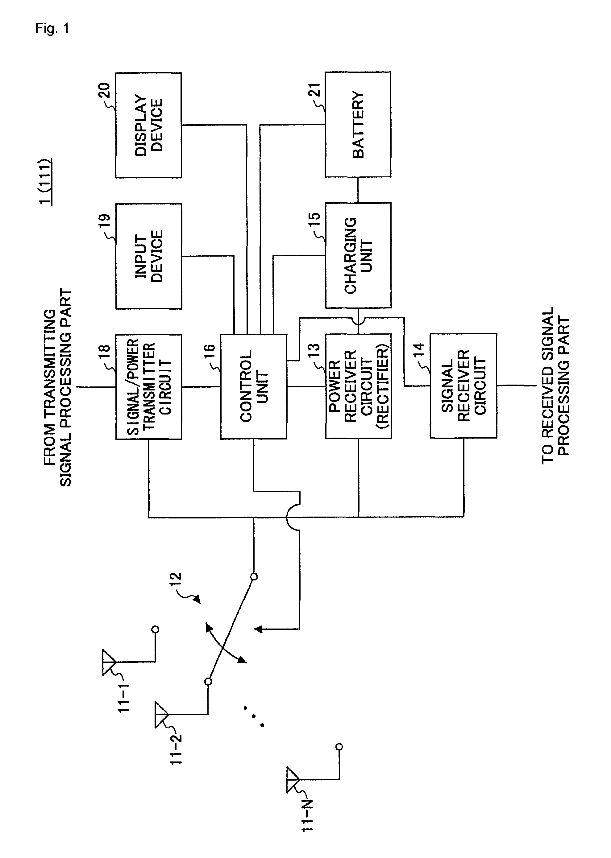 Mobile terminal, power transfer system and computer-readable storage medium