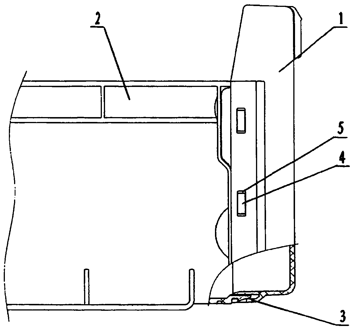 Refrigerator drawer with transparent drawer head