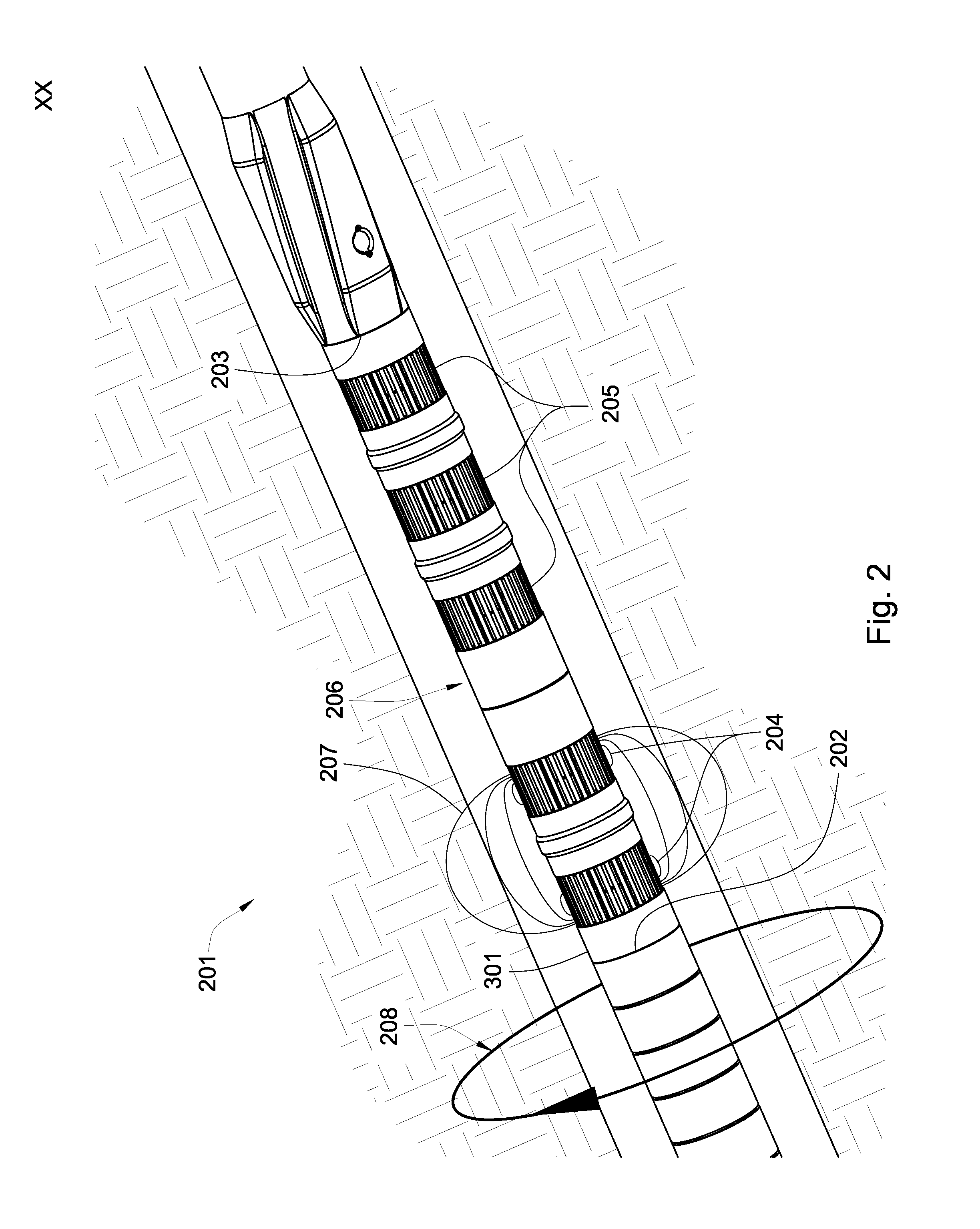 Externally Guided and Directed Field Induction Resistivity Tool