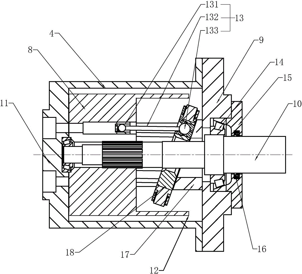 Novel axial plunger pump