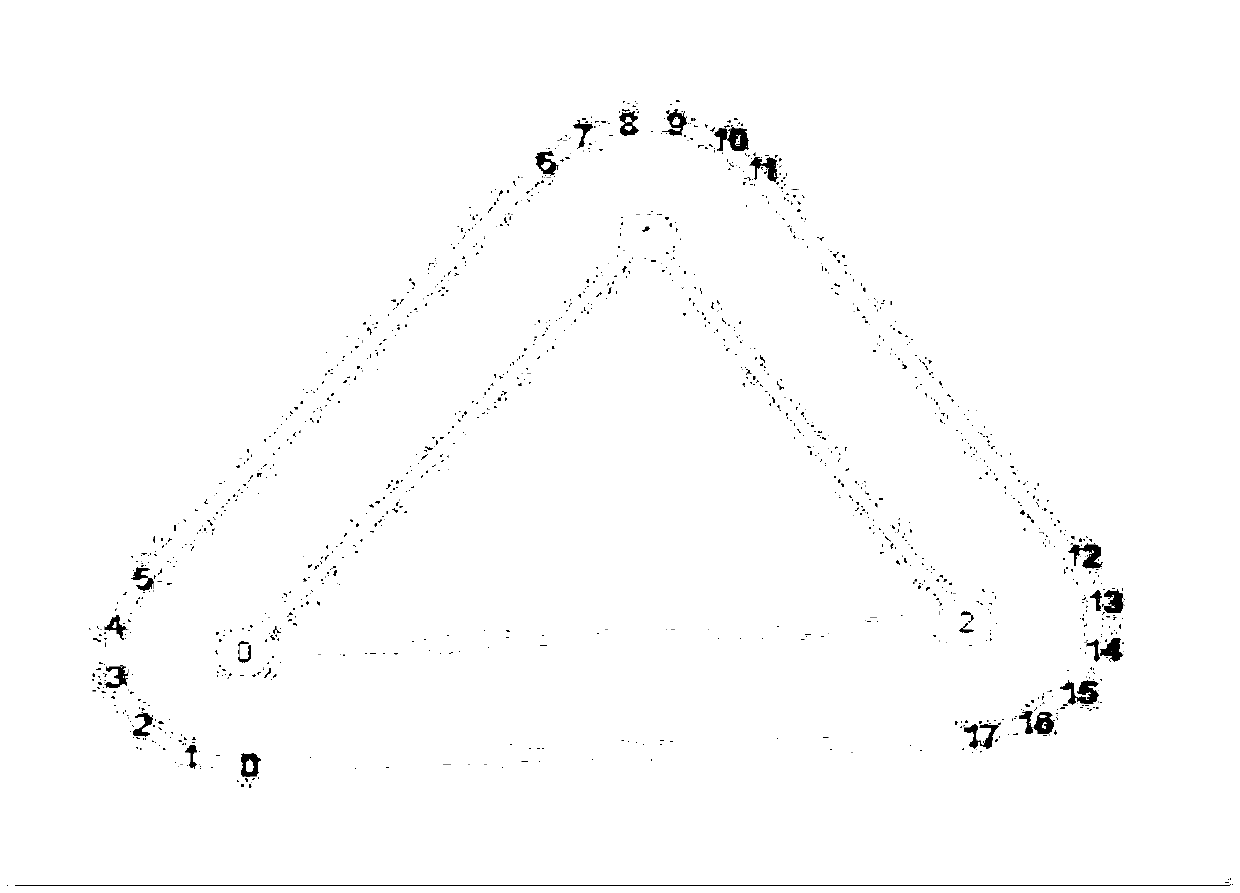 Polygon epitaxial boundary processing method and device