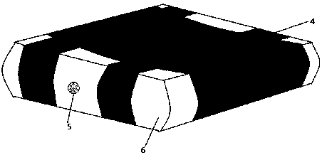 Application of flexible high-pressure bag body system with uniform stress