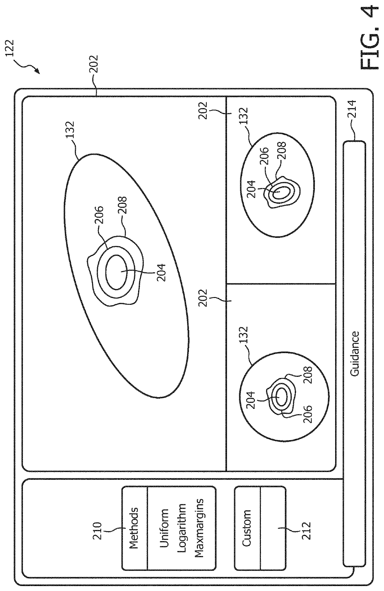 System and method for tumor ablation treatment planning including core tumor, margin and healthy tissue coverage