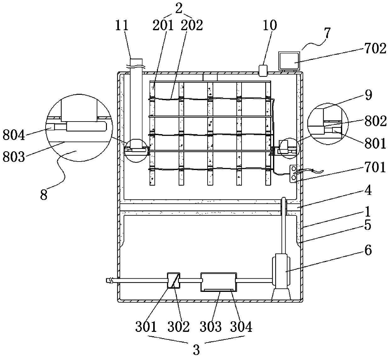 Heat accumulating type air heater