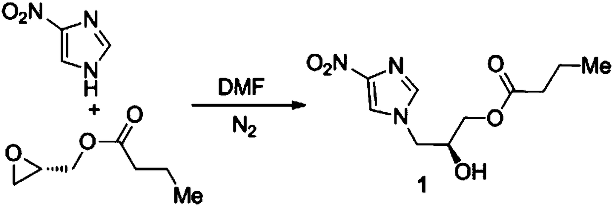 Preparation method of anti-tuberculosis candidate drug pa-824