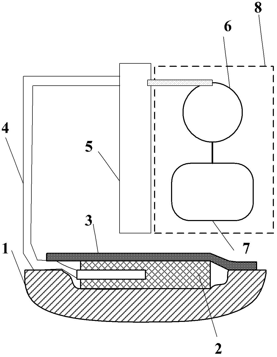 Negative pressure wound treatment system for detecting colors of percolate