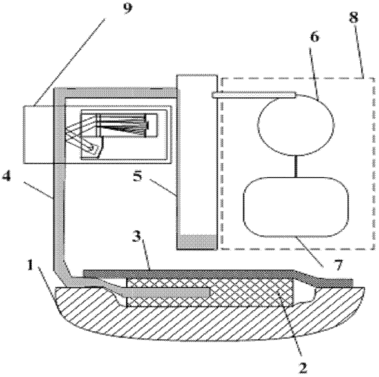 Negative pressure wound treatment system for detecting colors of percolate