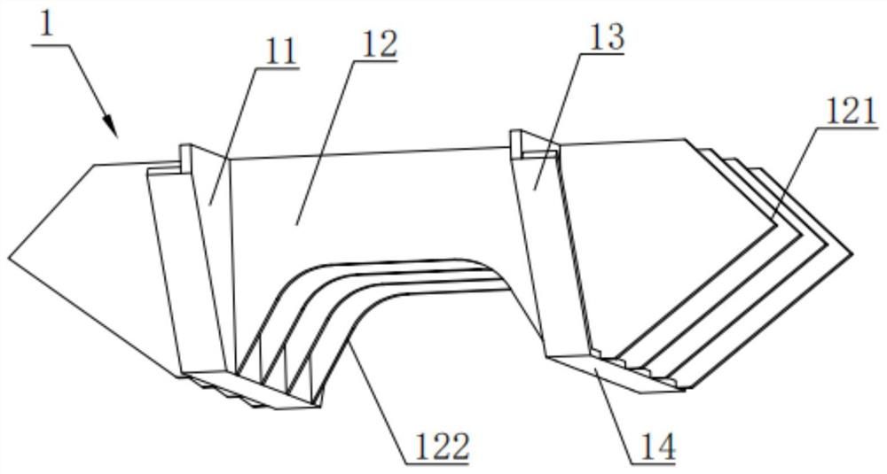 A vertically symmetrical thrust bearing base for a small waterplane area catamaran