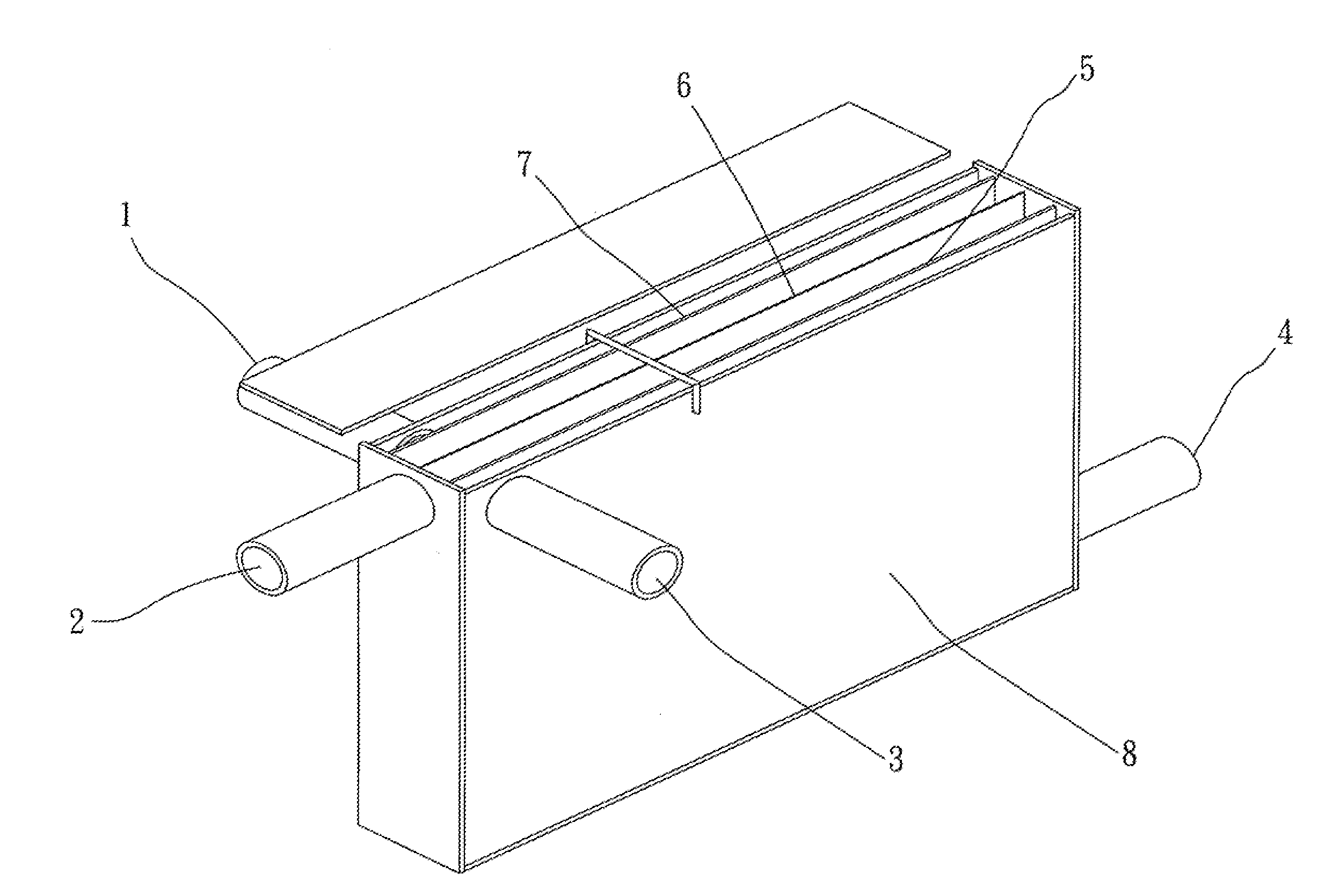 Continuous electrolyzed oxidizing/reduction water generator device