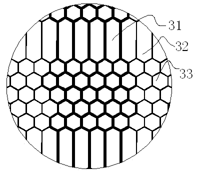 Trepanning-adjustable flat silk screen and screen printing plate comprising same