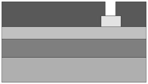 A non-damaging dry overetching preparation method of Schottky junction