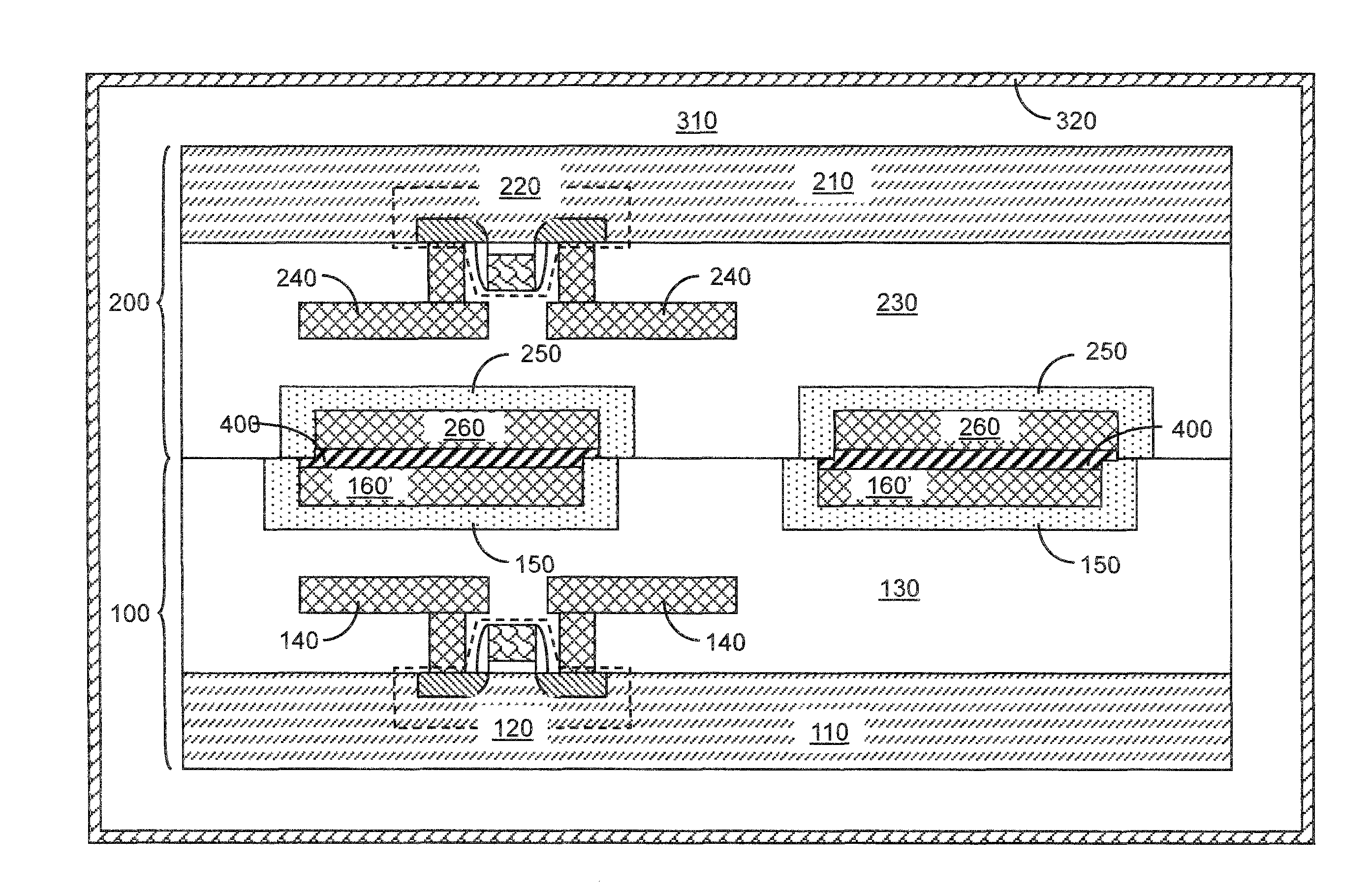 Pad bonding employing a self-aligned plated liner for adhesion enhancement