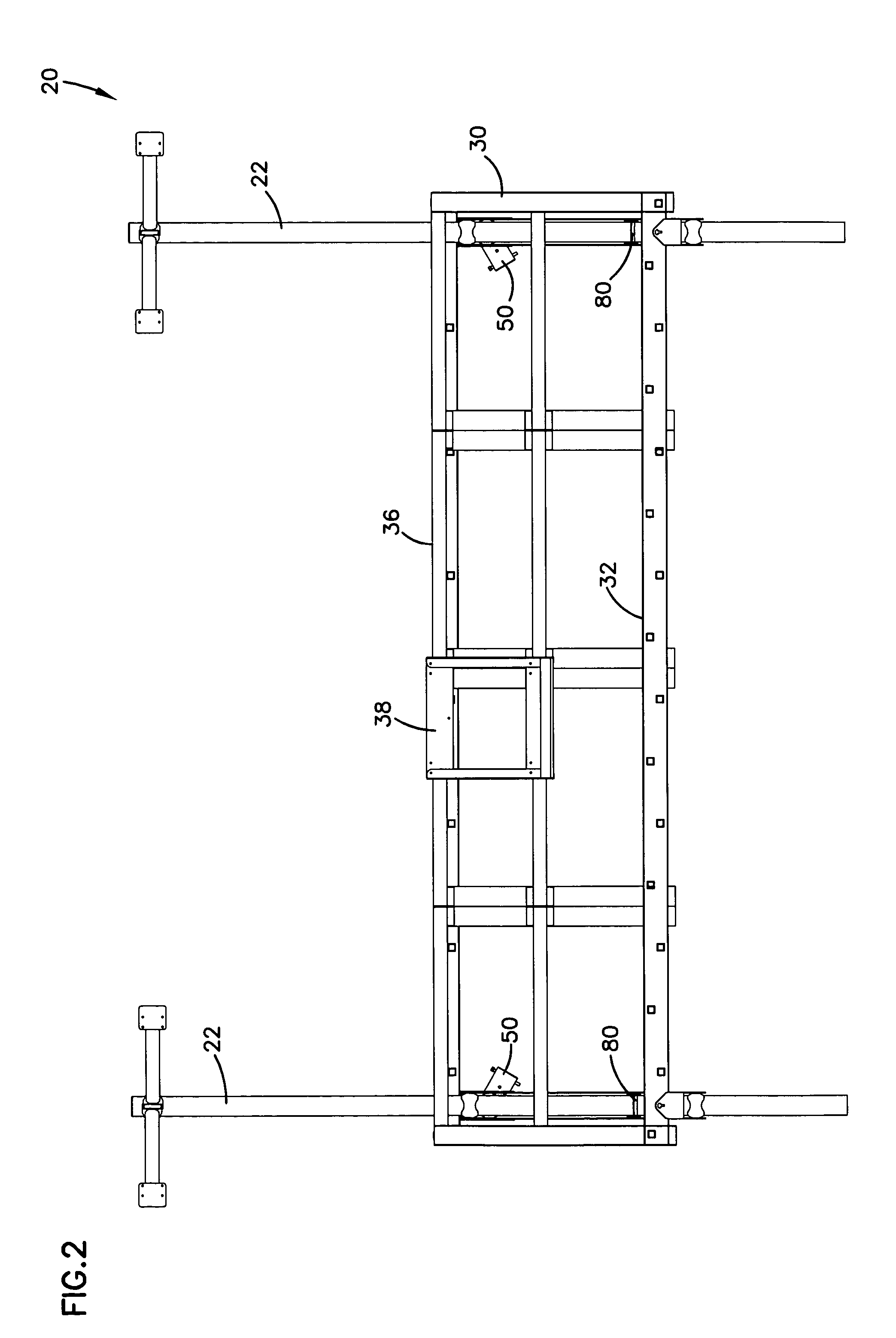 Scaffold lift system