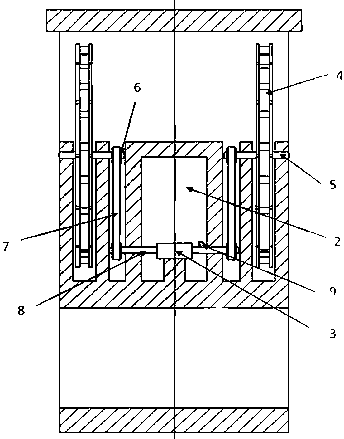 Water wheel power generation device