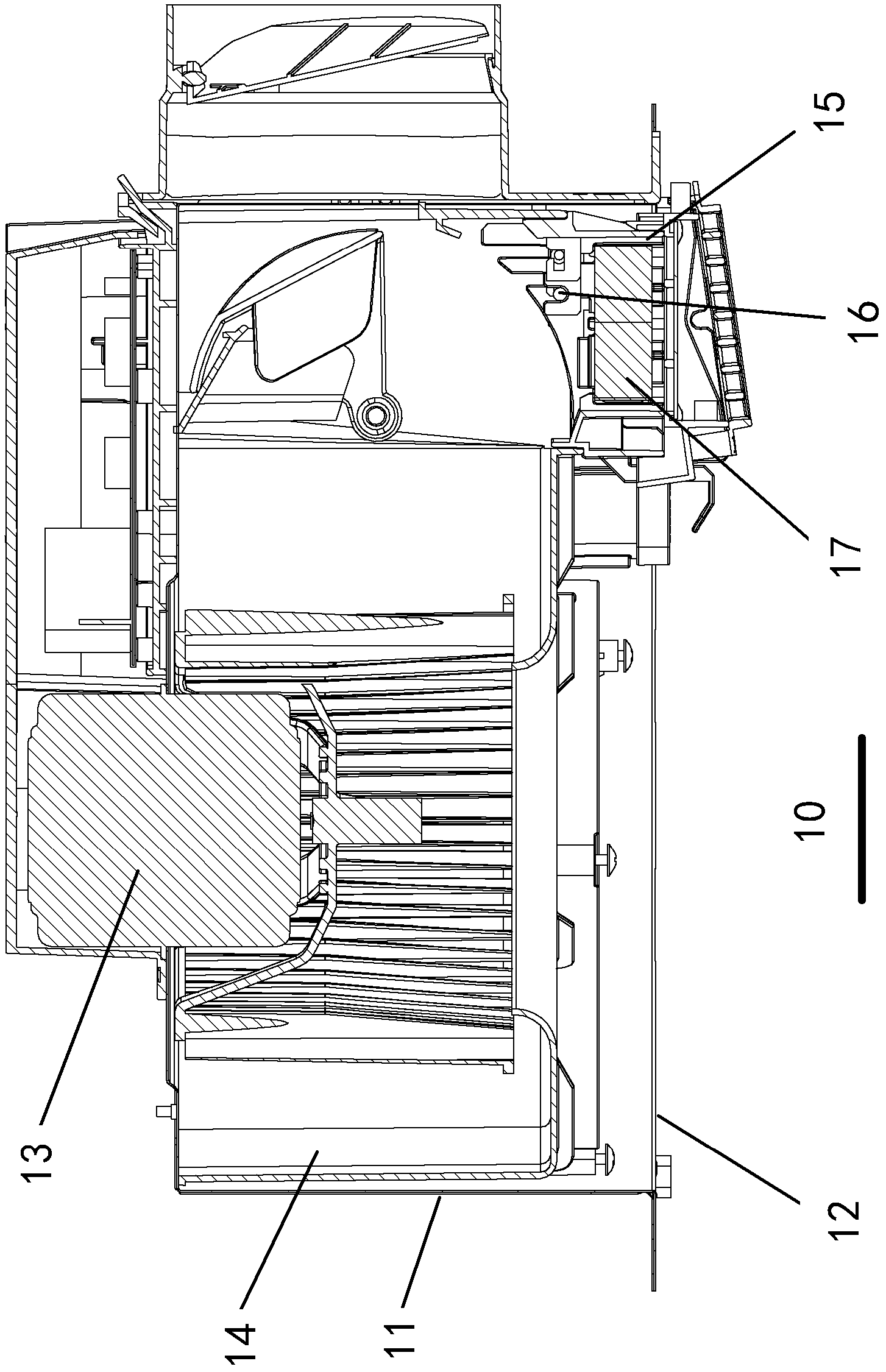 Heating ventilating fan