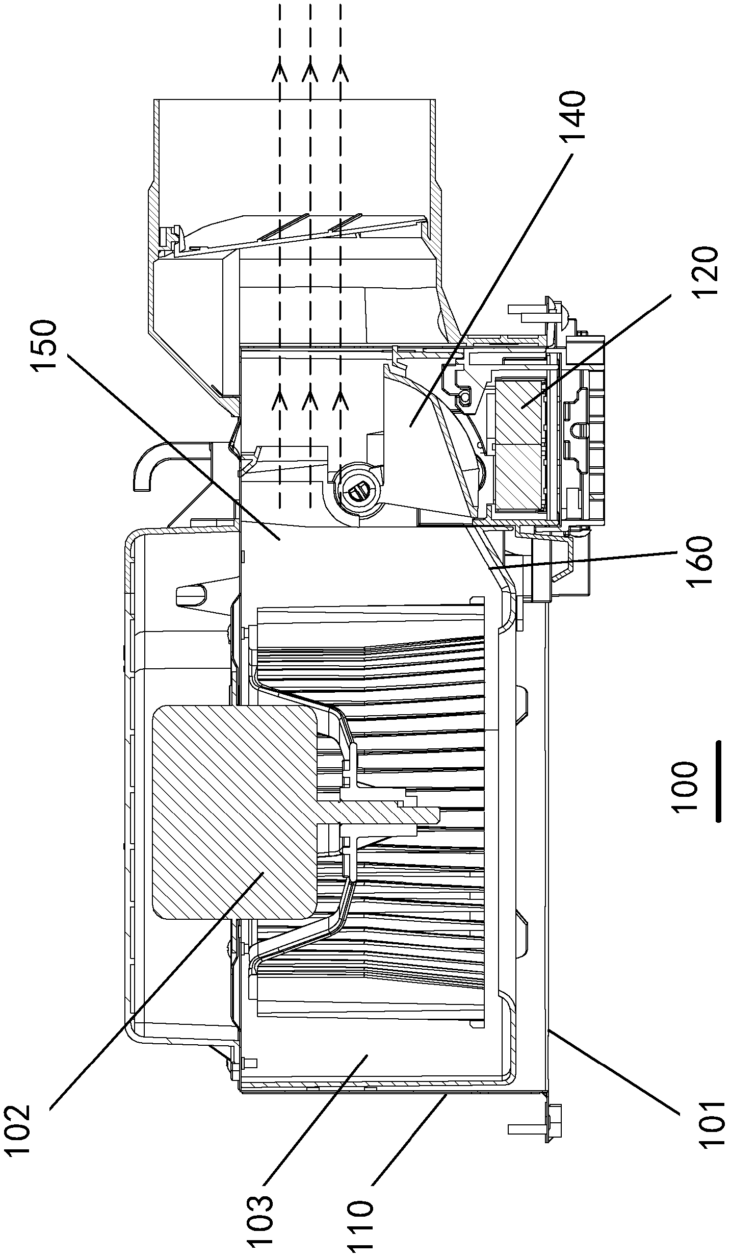 Heating ventilating fan