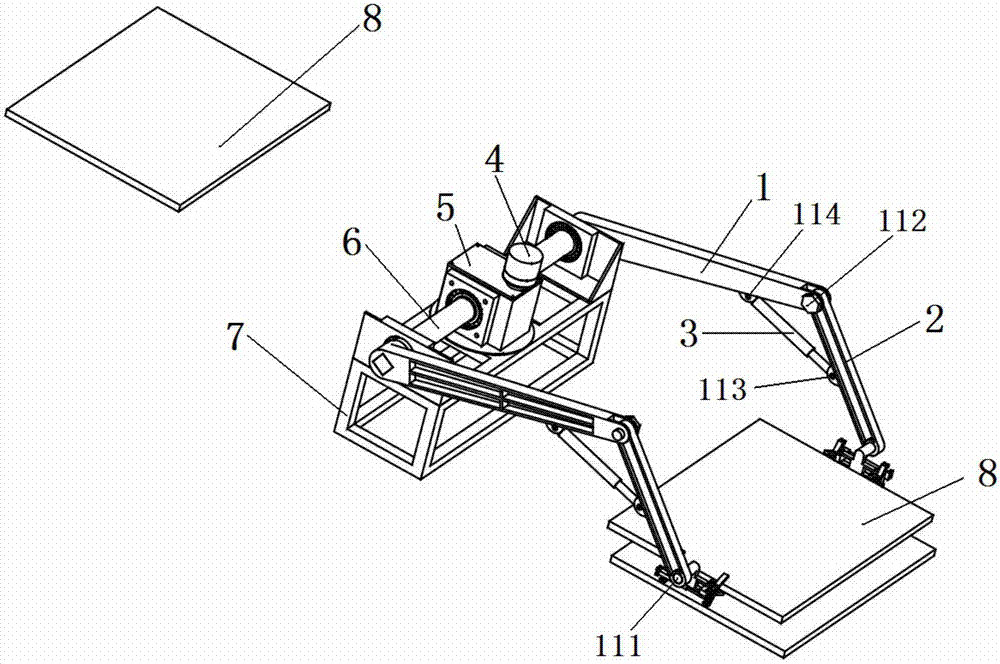 Clamping robot