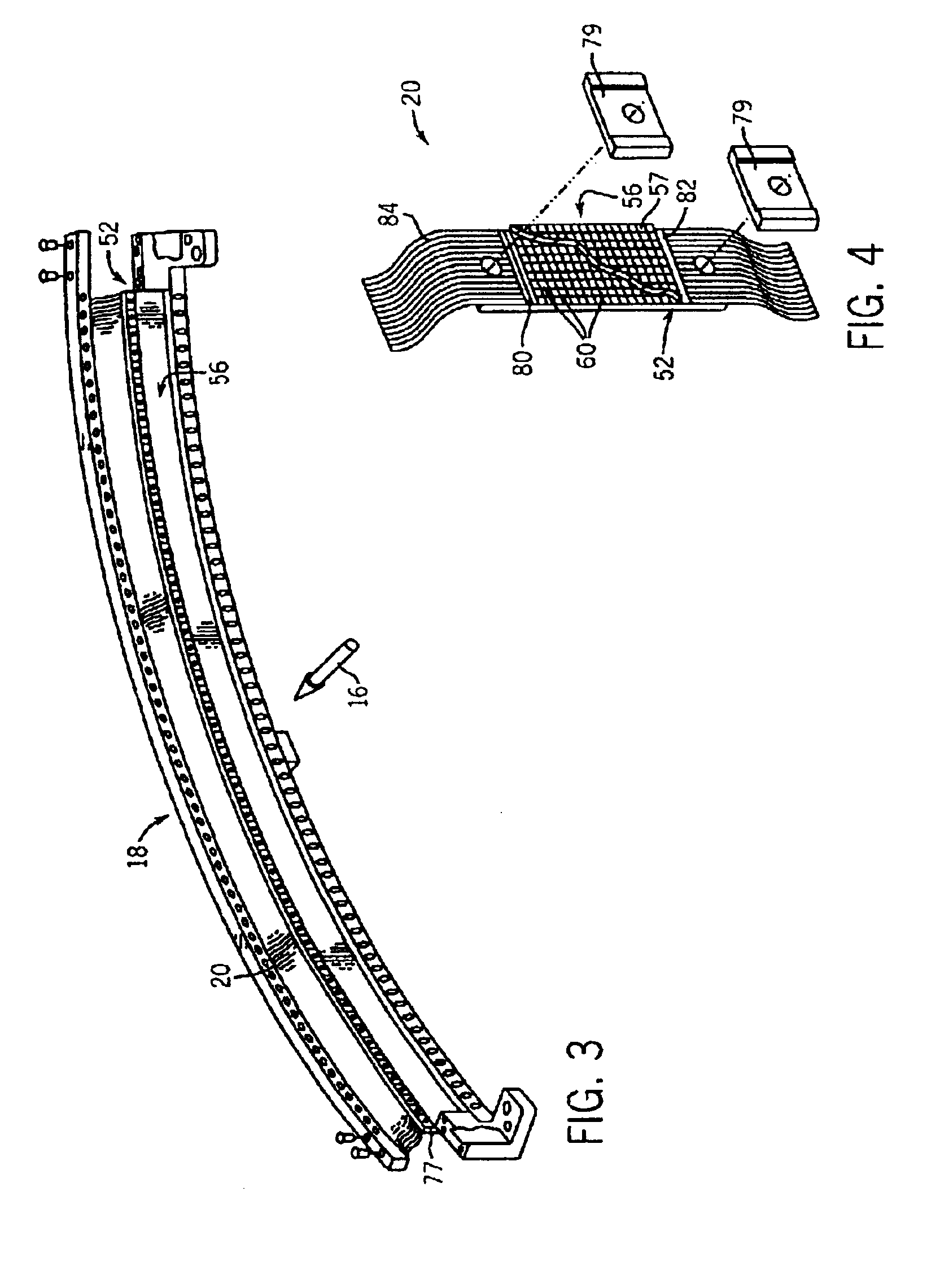 CT detector array with uniform cross-talk