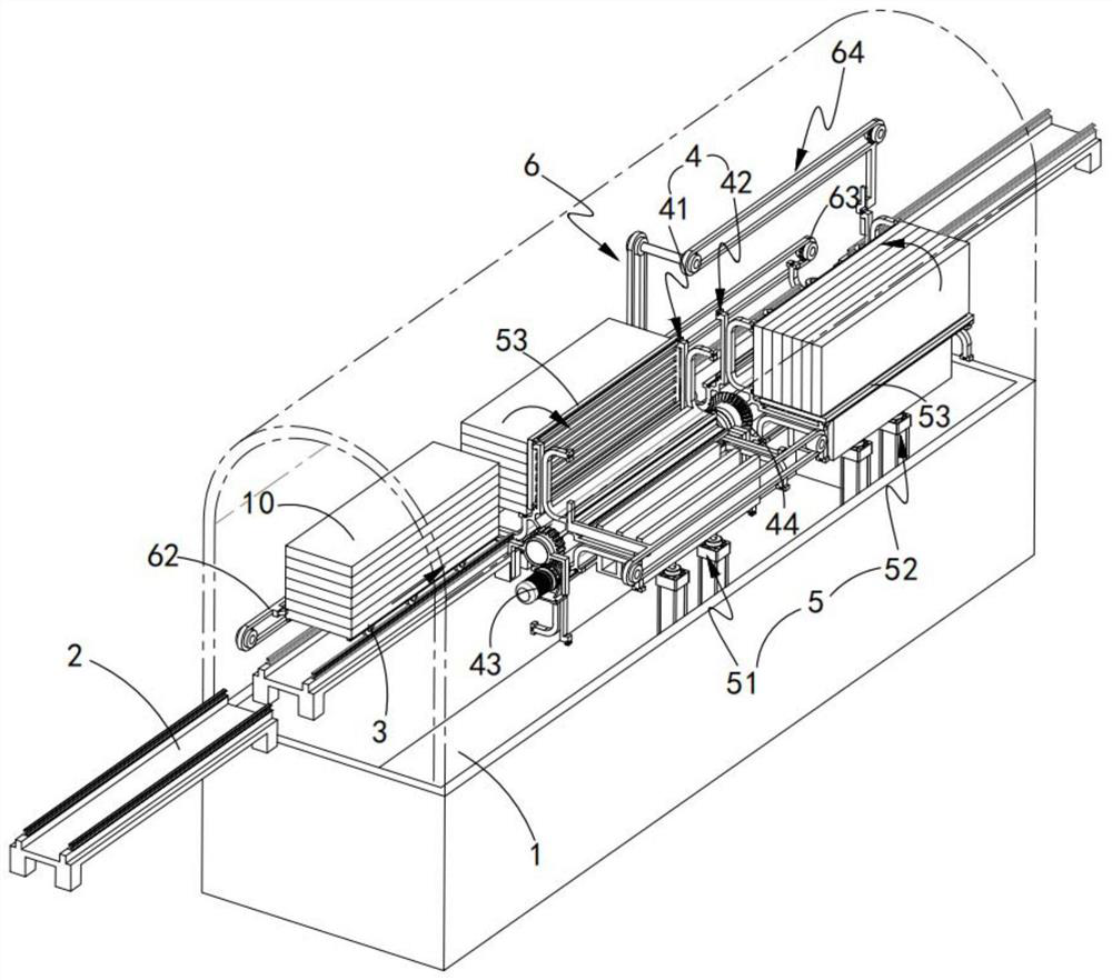 Steam curing system for anti-half-curing production of aerated concrete