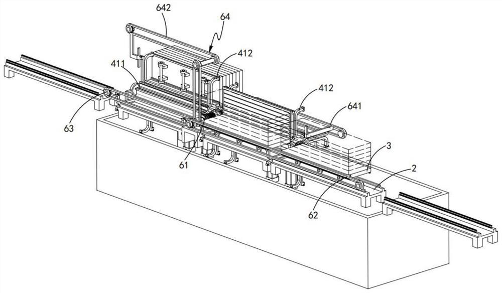 Steam curing system for anti-half-curing production of aerated concrete