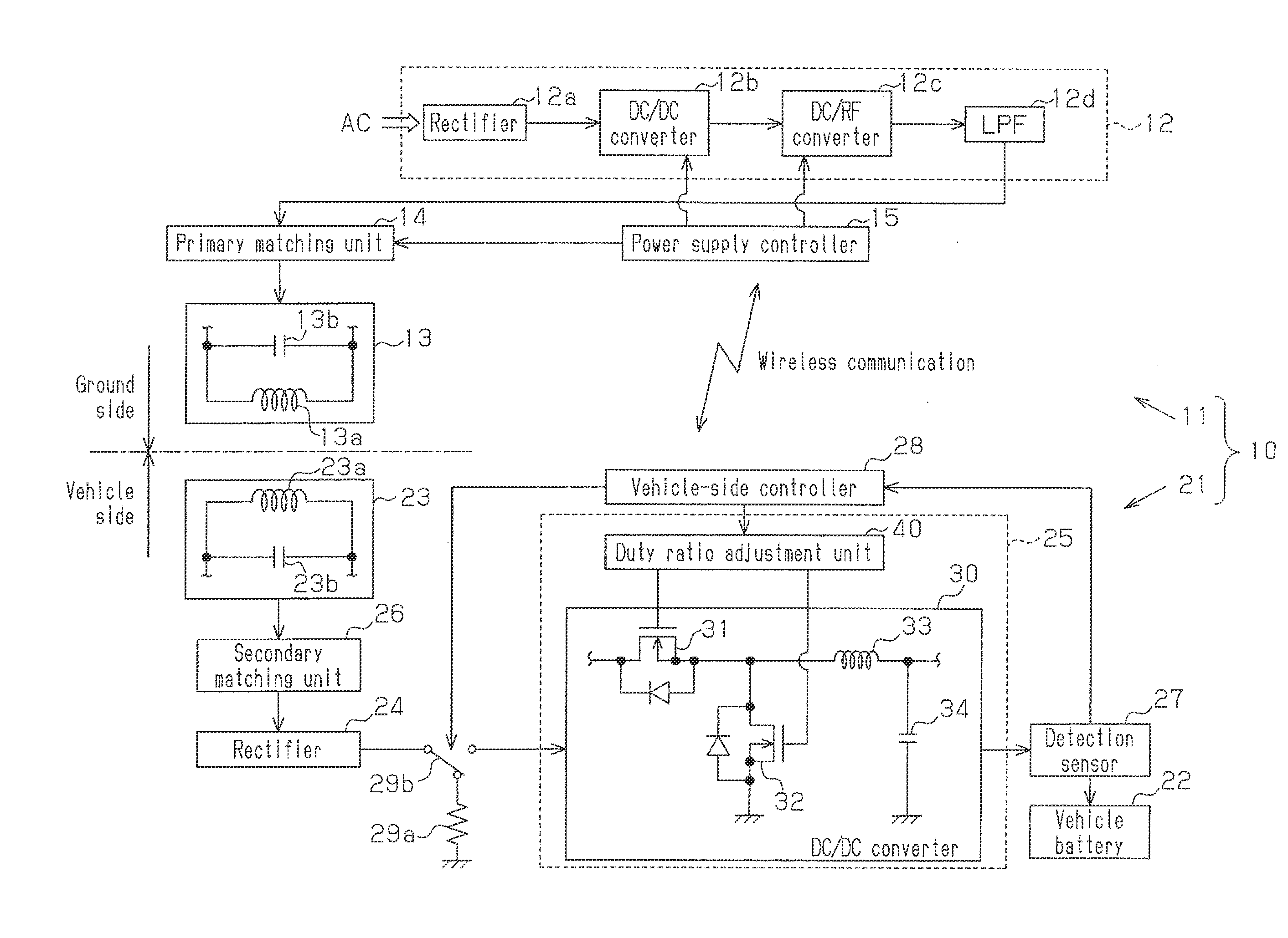 Non-contact power transmission device