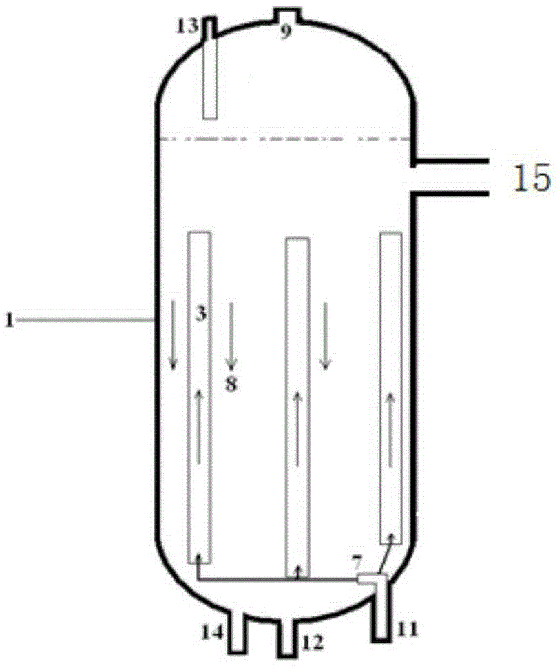 Inferior crude oil lightweighting method