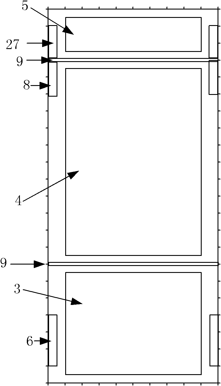 Plug-and-play unit cabinet for intelligent power grid experiment training based on grid framework