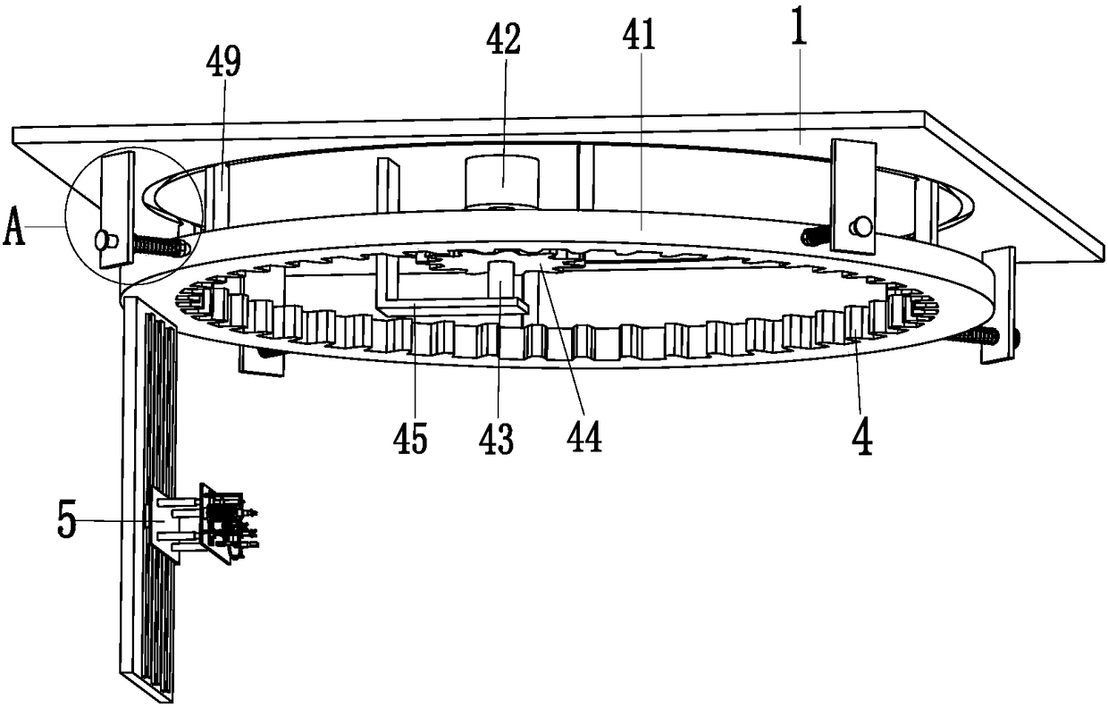 Anti-erosion protection construction device for river channel in hydraulic engineering