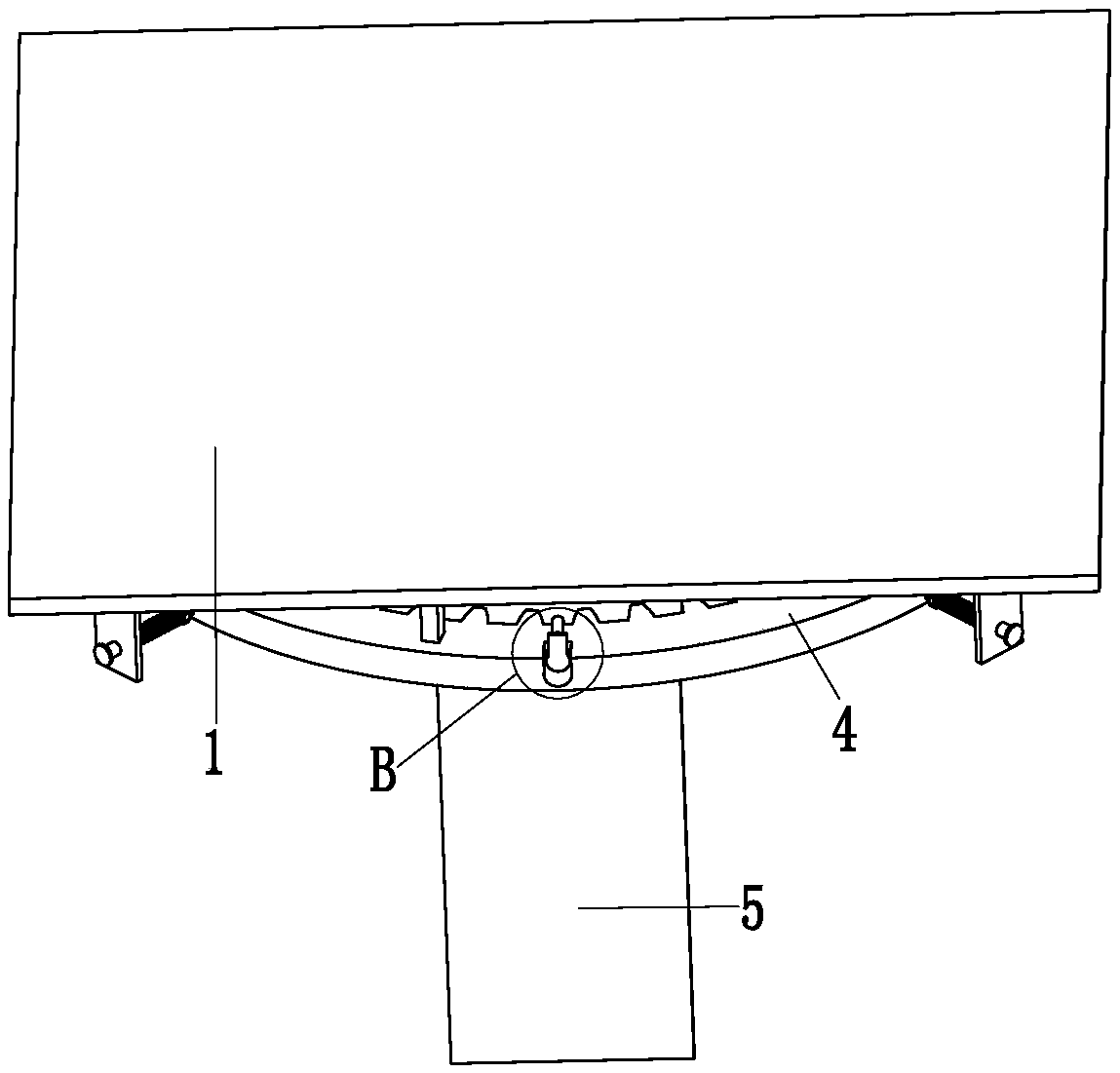 Anti-erosion protection construction device for river channel in hydraulic engineering