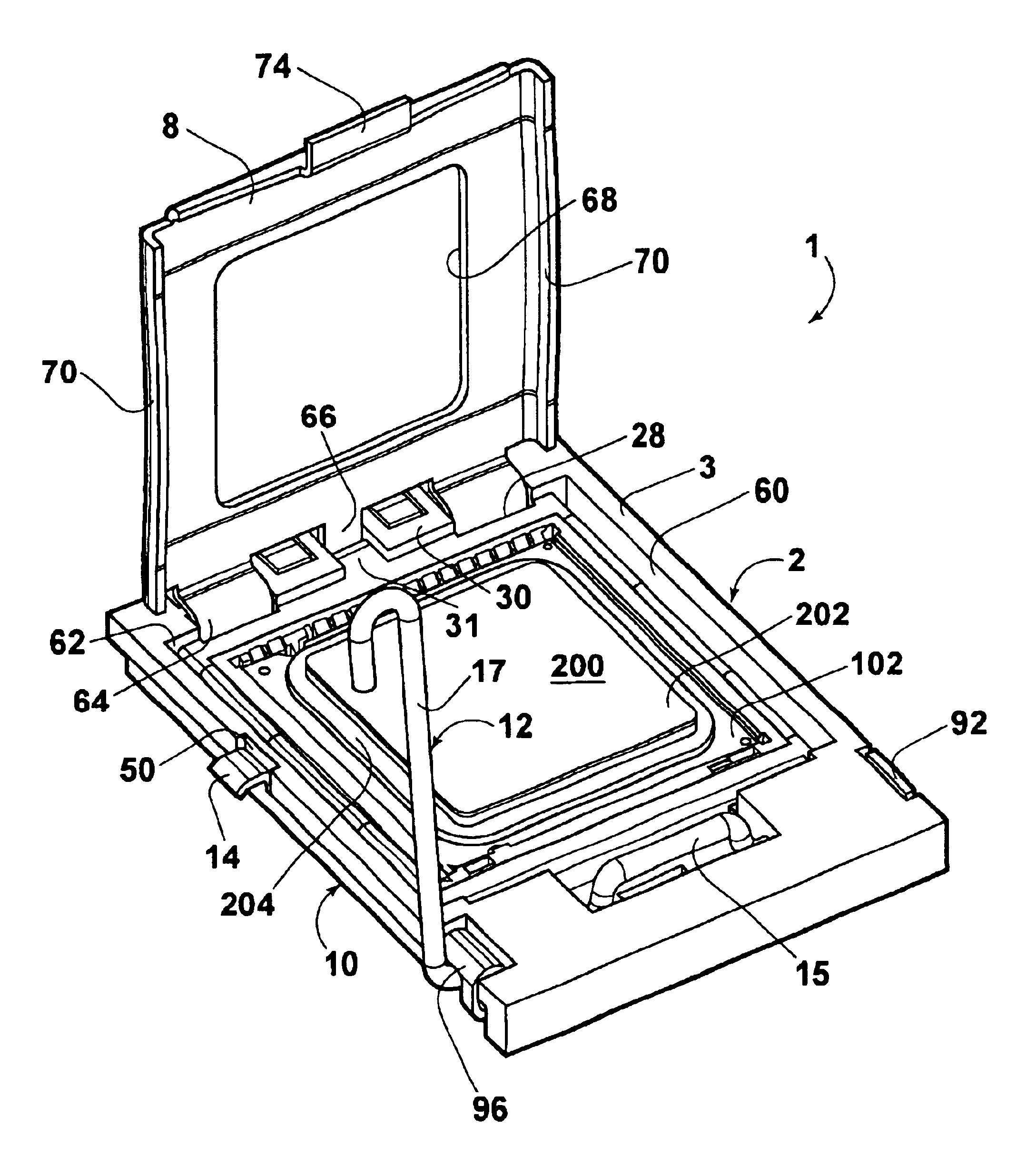 Land grid array socket