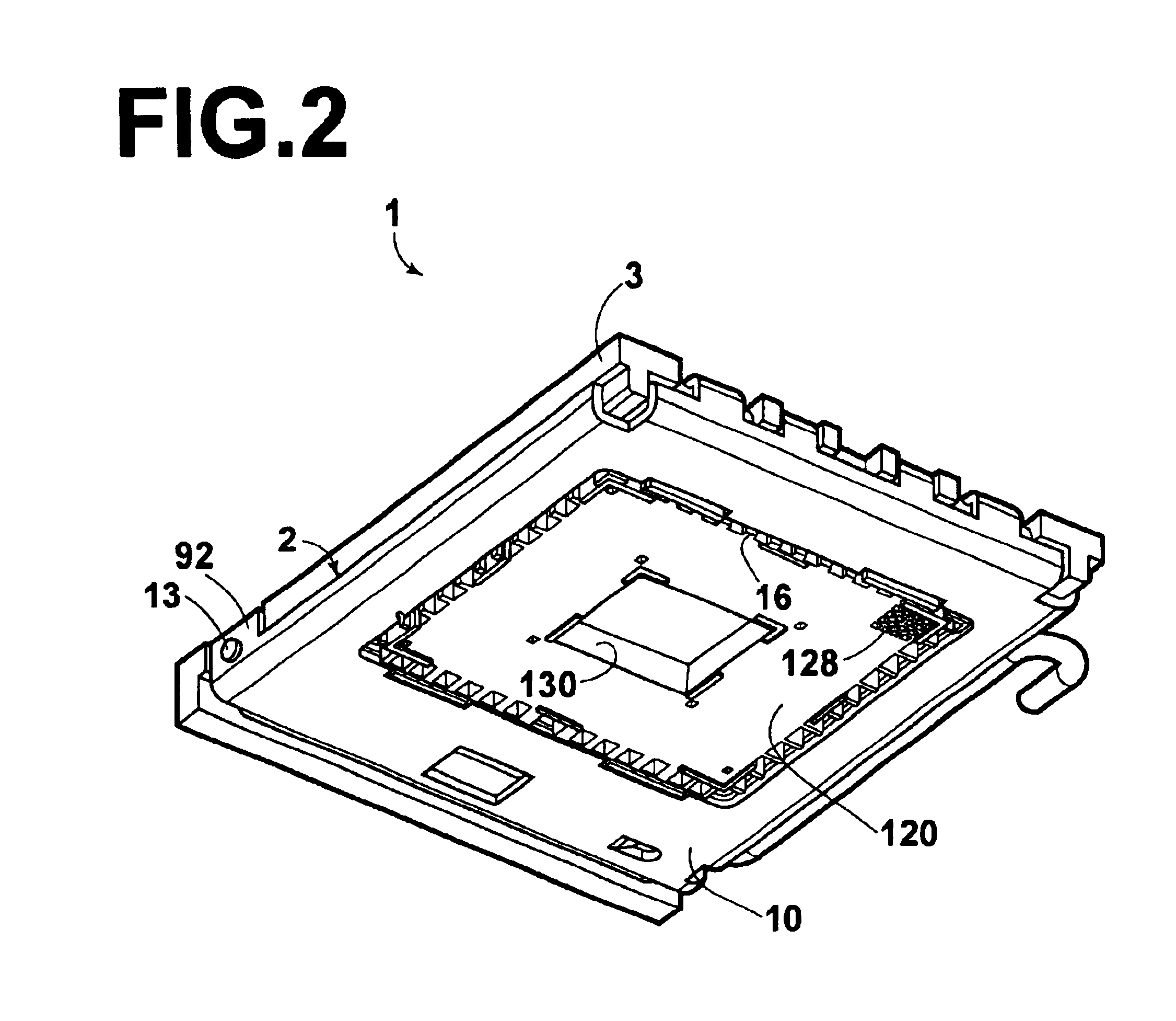 Land grid array socket