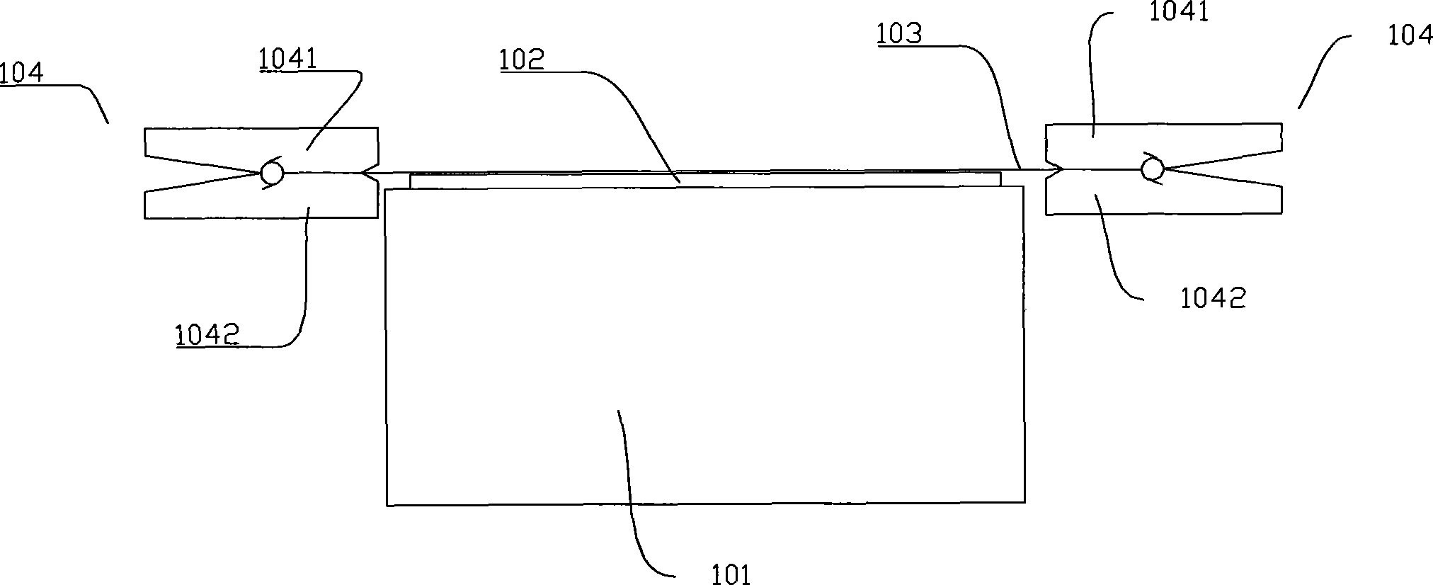 Film adhesion device for film active release