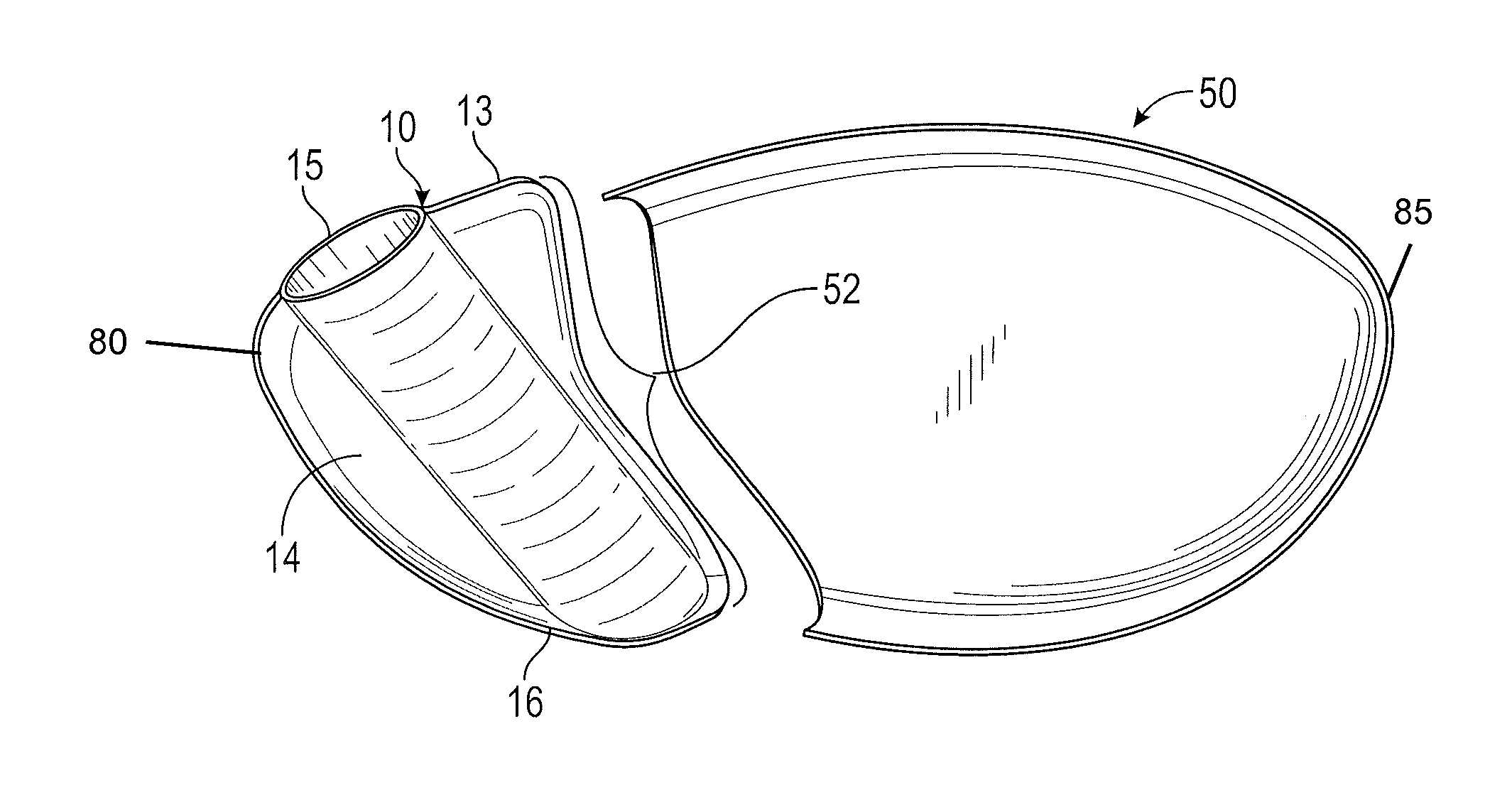 Multi-piece driver with separately cast hosel