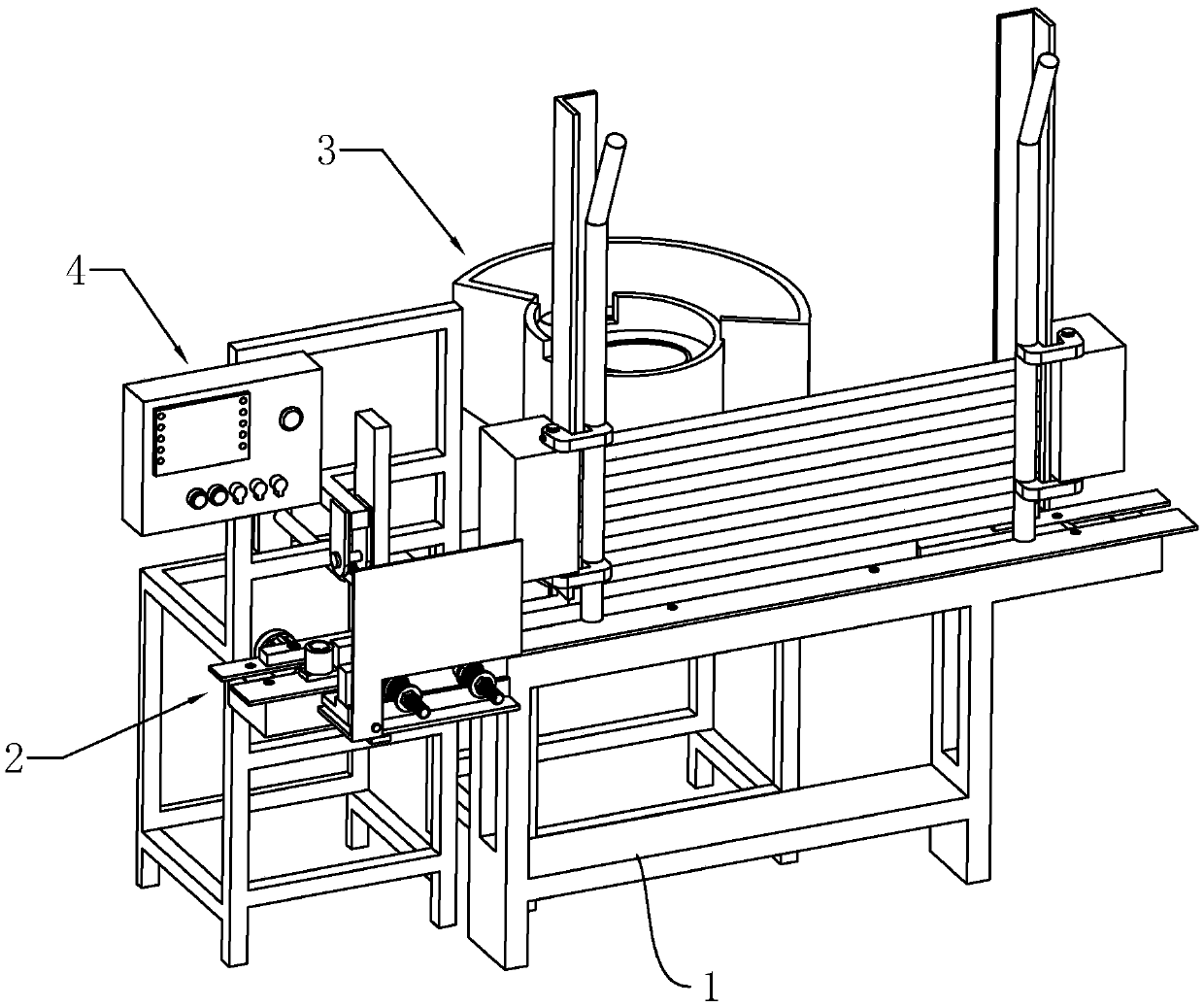 Automatic nailing equipment for sofa components