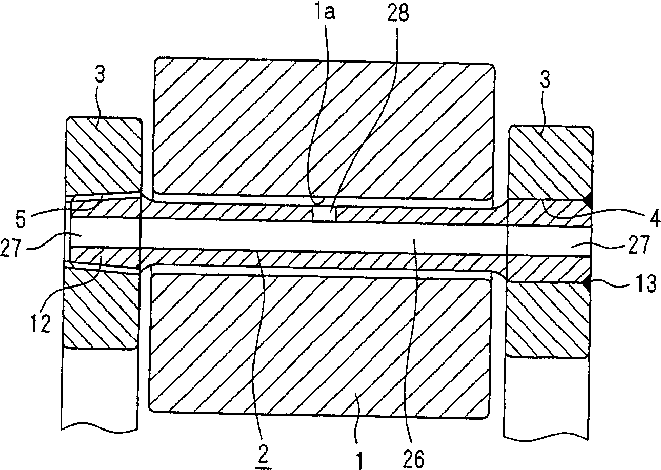 Retainer for roller bearing