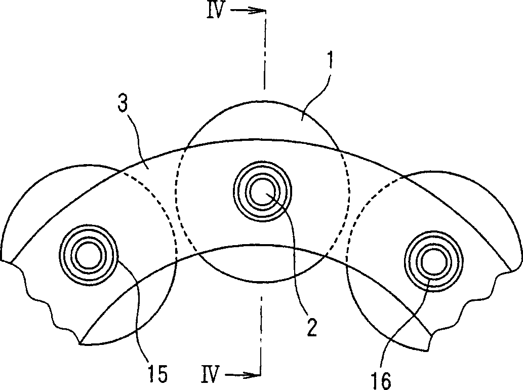 Retainer for roller bearing