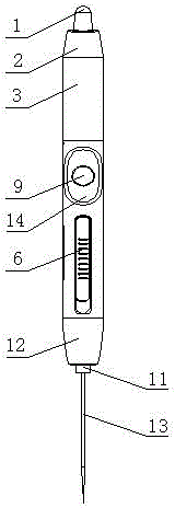 Novel test-tube baby ovum-peeling manipulator