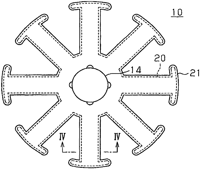 Armature for rotary electric apparatus and manufacturing method for the same