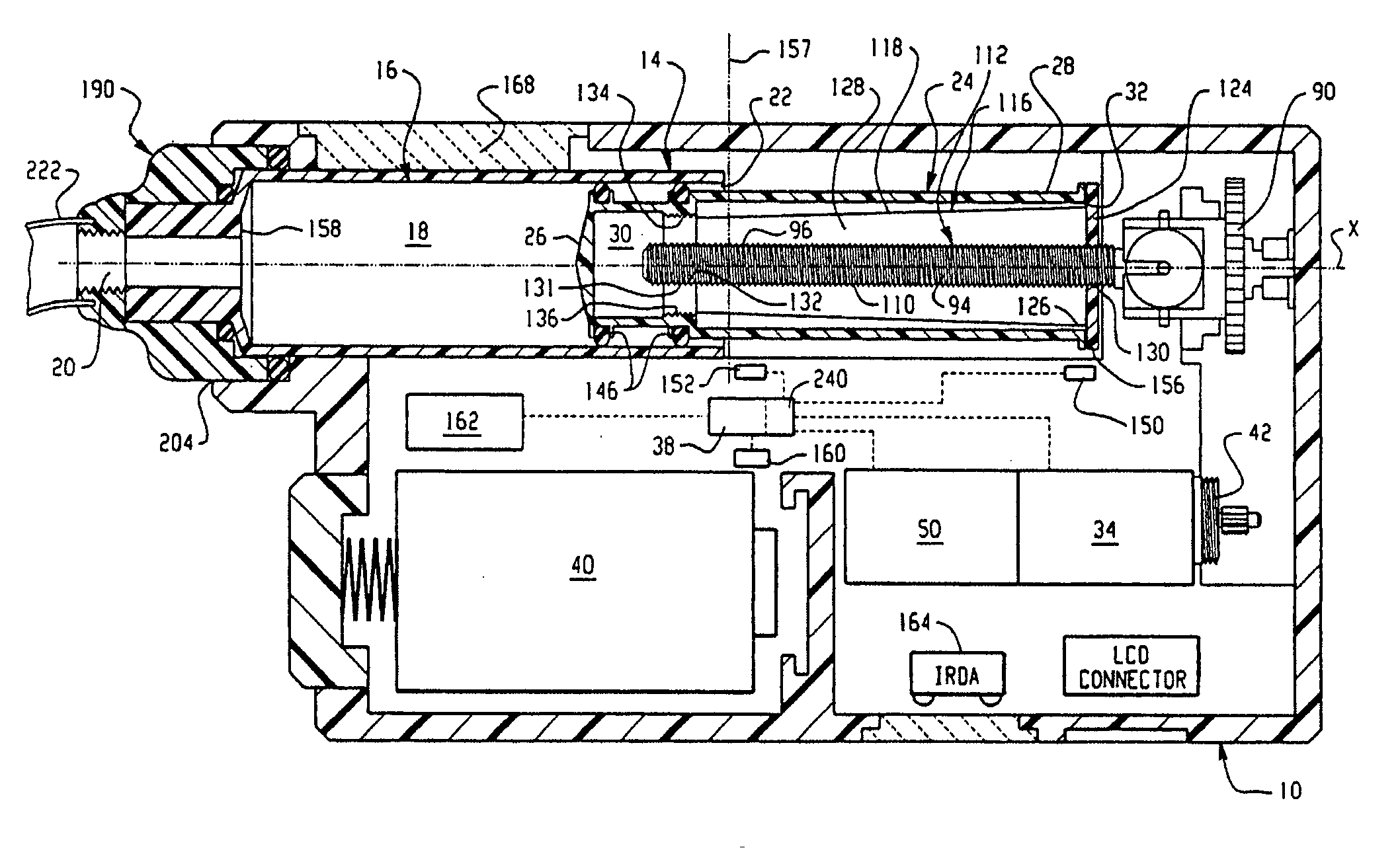 Drive system for an infusion pump