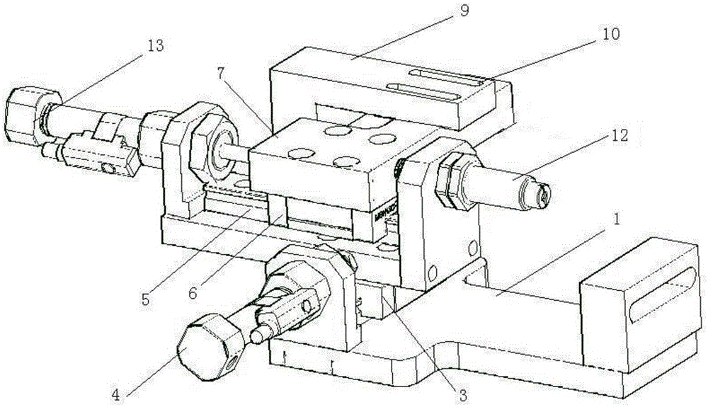 Positioning pin dimension detector