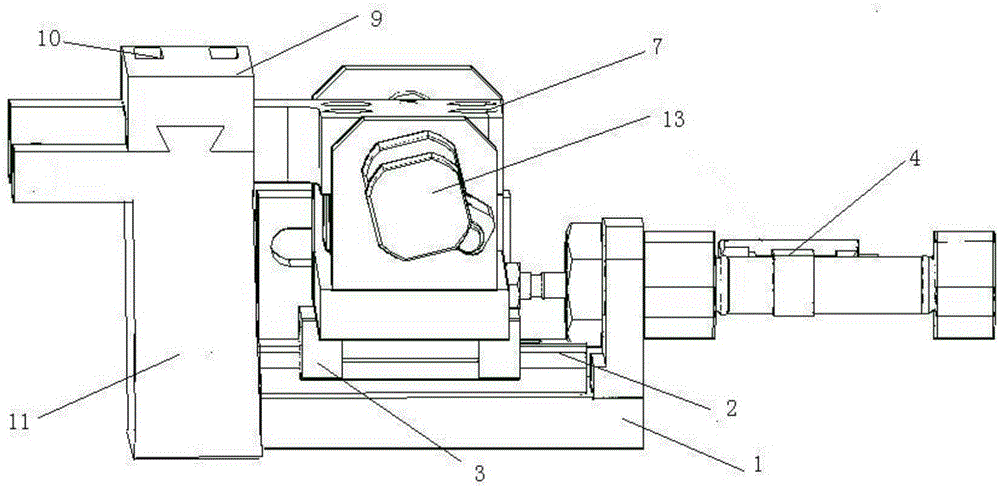 Positioning pin dimension detector