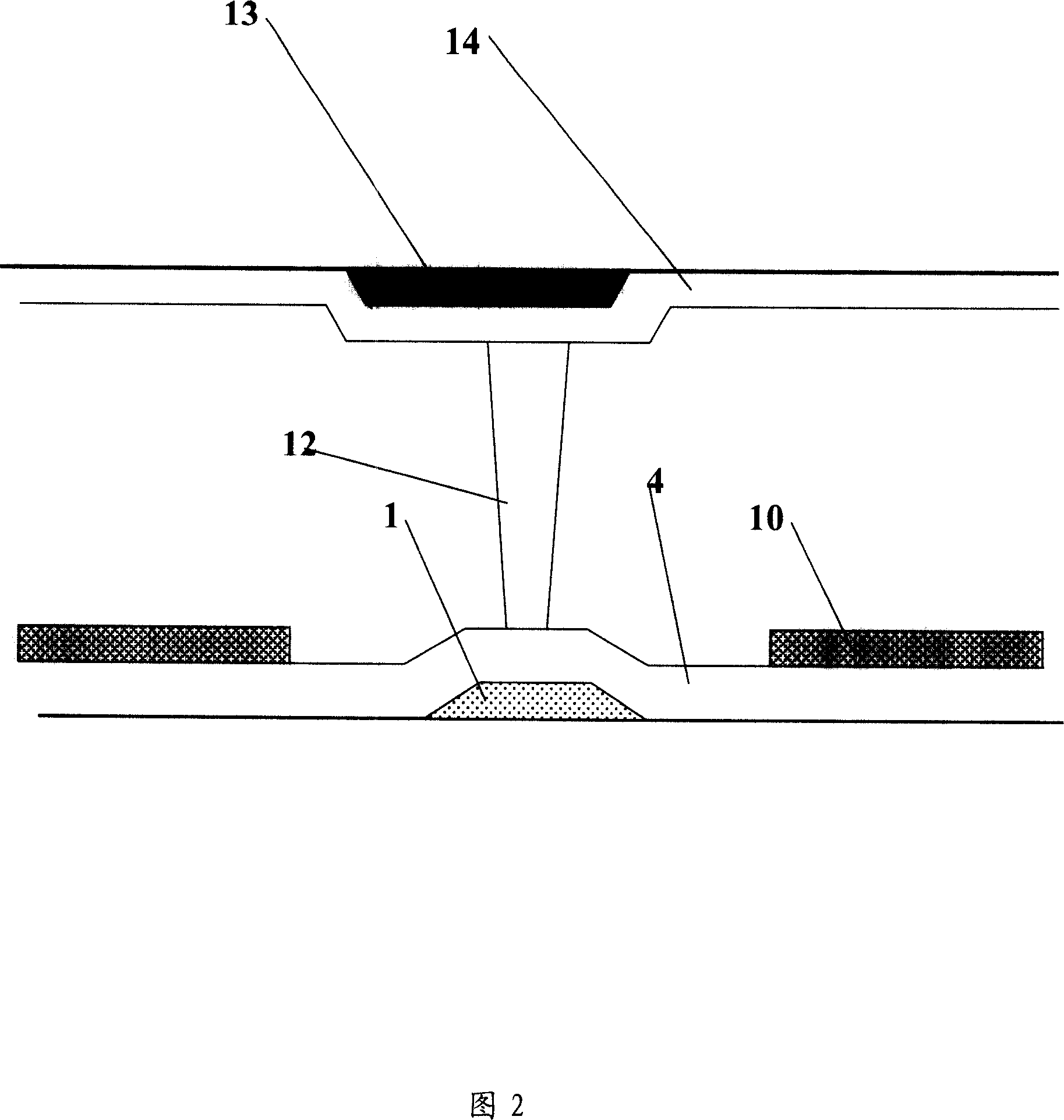 Thin-film transistor LCD pixel structure and its making method