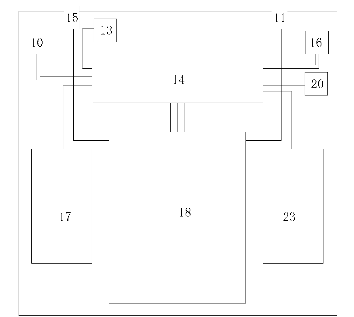 Portable multidirectional wireless monitoring back box