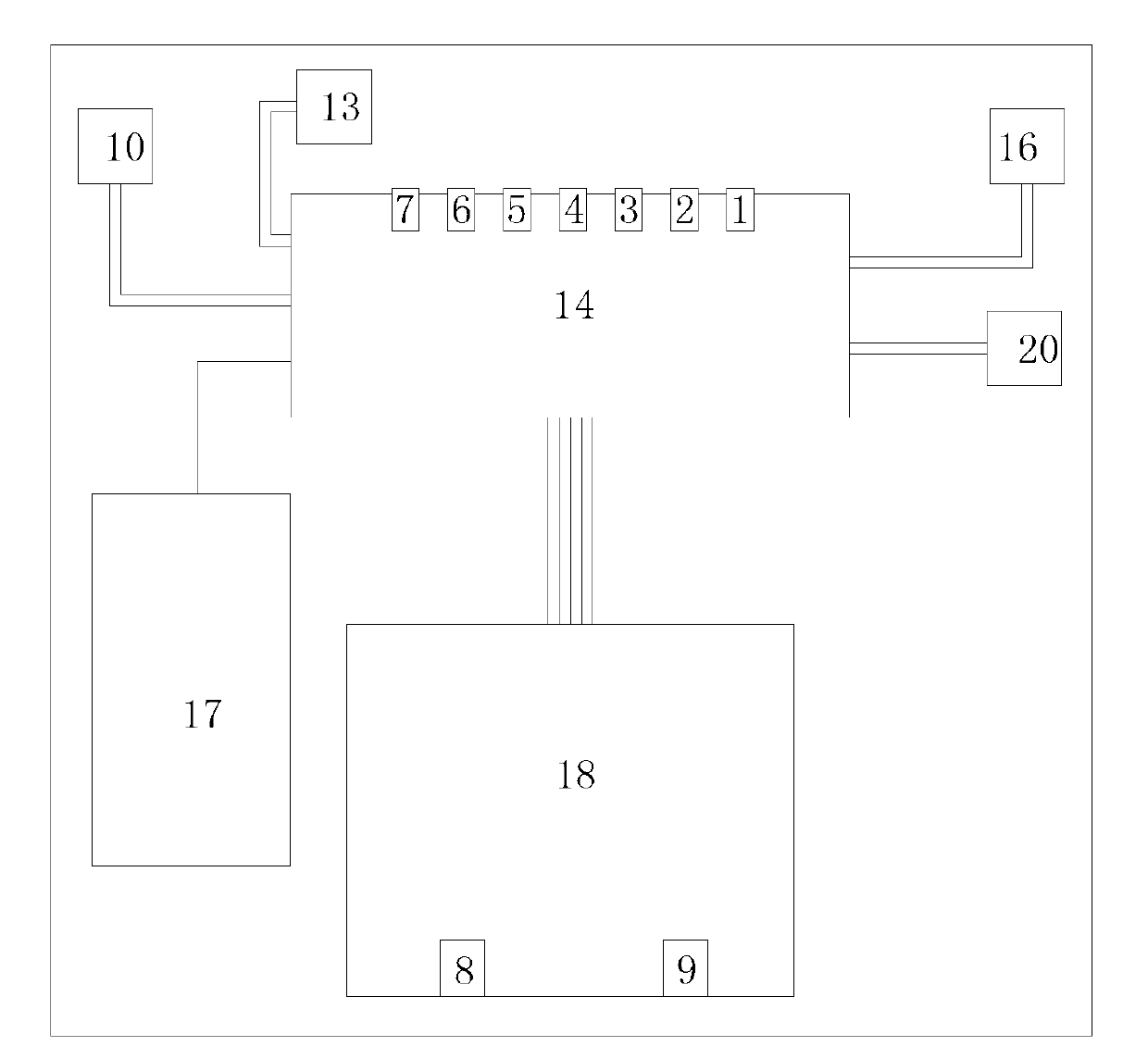 Portable multidirectional wireless monitoring back box