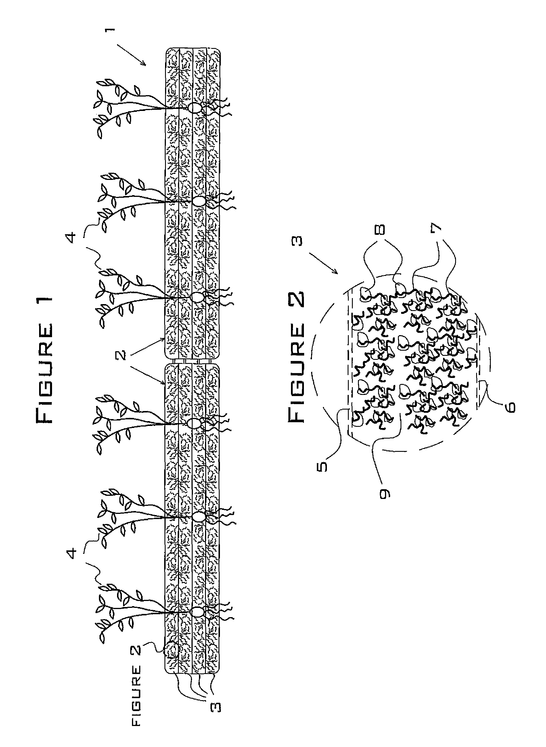 Floating island module comprised of post-consumer carpet fiber matrix and method of manufacturing same